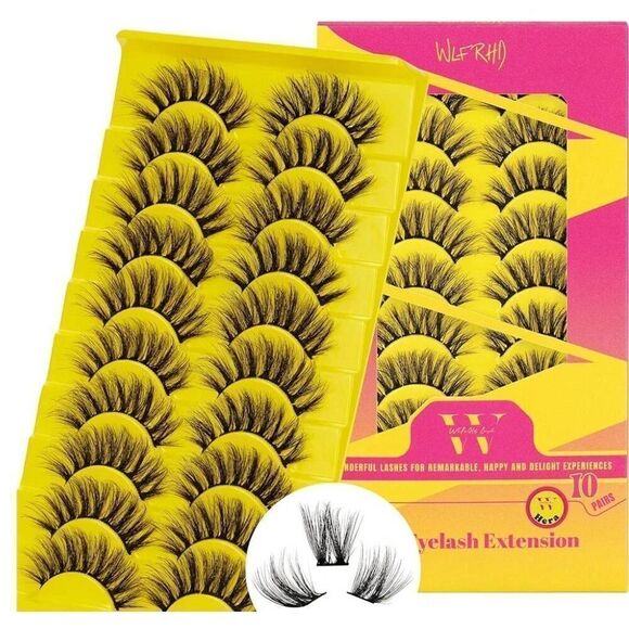 Lash Cluster Eyelash Extensions-10 Pairs - Picture 1 of 6